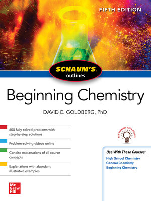 cover image of Schaum's Outline of Beginning Chemistry
